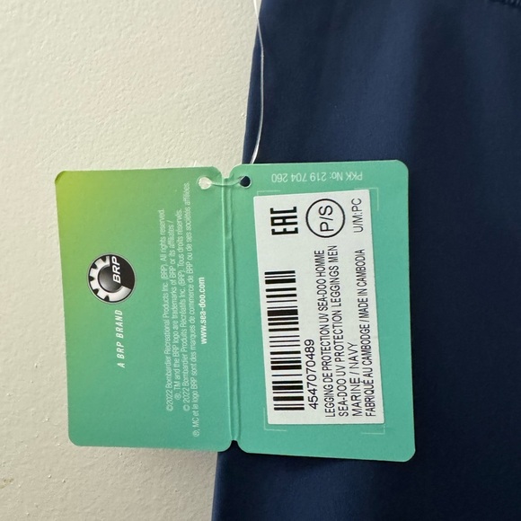 SeaDoo Men’s Blue Leggings - Picture 4 of 6